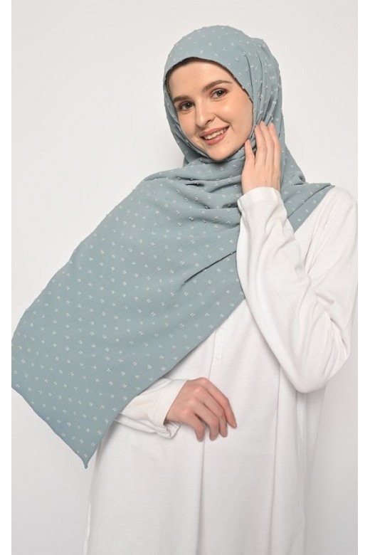 Faradhita Pasmina Instan Dusty Blue